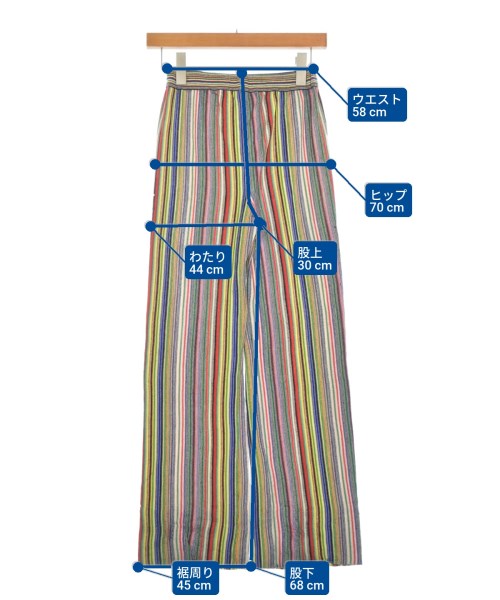 MARQUES' ALMEIDA（マルケス　アルメイダ）スウェットパンツ 青 サイズ:XS レディース/2200654032121