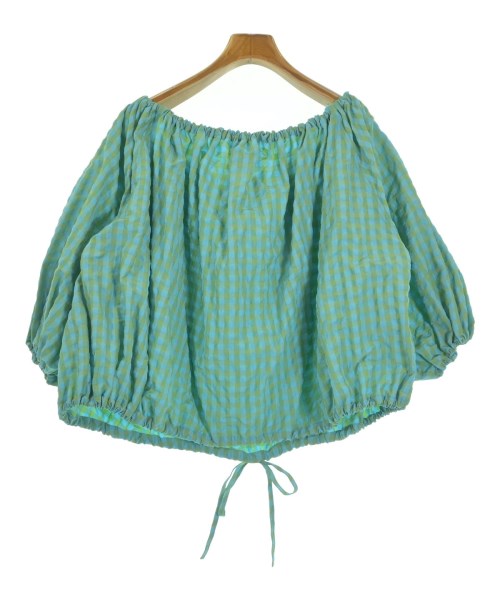 MARQUES' ALMEIDA（マルケス　アルメイダ）ブラウス 青 サイズ:XS レディース/2200641103193