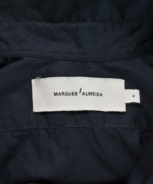 MARQUES' ALMEIDA（マルケス　アルメイダ）シャツワンピース 紺 サイズ:S レディース/2200703510013