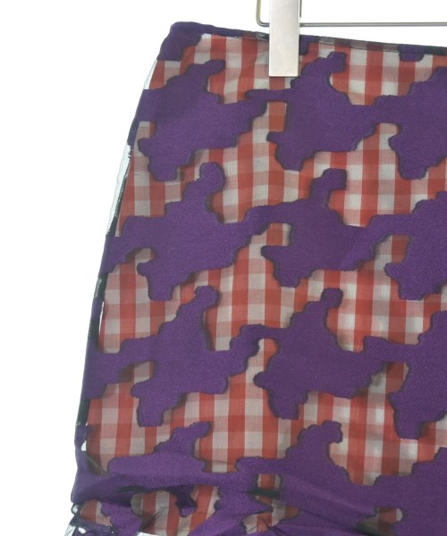 MARQUES' ALMEIDA（マルケス　アルメイダ）ロング・マキシ丈スカート 紫 サイズ:12(M位) レディース/2200664321161