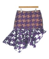 MARQUES' ALMEIDA（マルケス　アルメイダ）ロング・マキシ丈スカート 紫 サイズ:12(M位) レディース/2200664321161