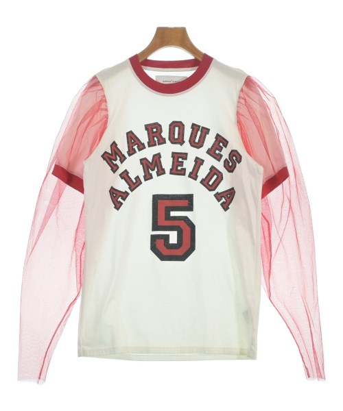 MARQUES' ALMEIDA(マルケス　アルメイダ)Tシャツ・カットソー 白 サイズ:S/2200684939056