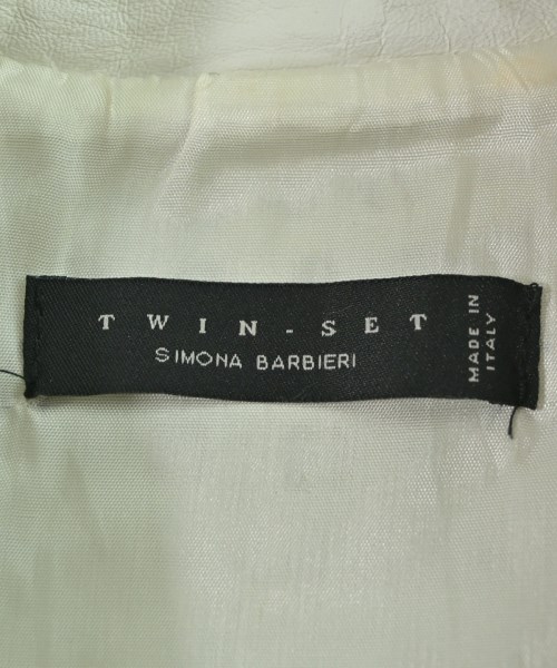 TWIN-SET（ツインセット）ライダース 白 サイズ:S レディース/2200626308049