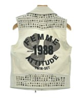 TWIN-SET（ツインセット）ライダース 白 サイズ:S レディース/2200626308049