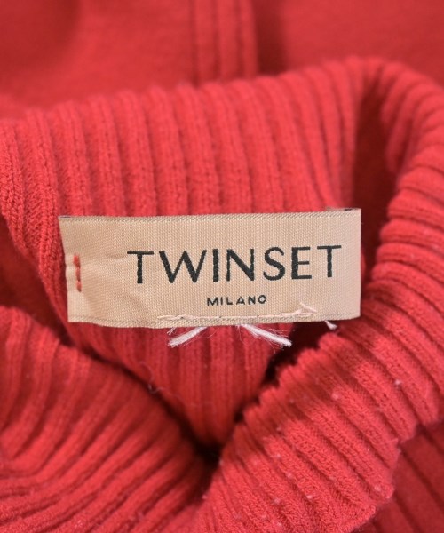 TWIN-SET（ツインセット）ニット・セーター 赤 サイズ:-(XS位) レディース/2200610205149