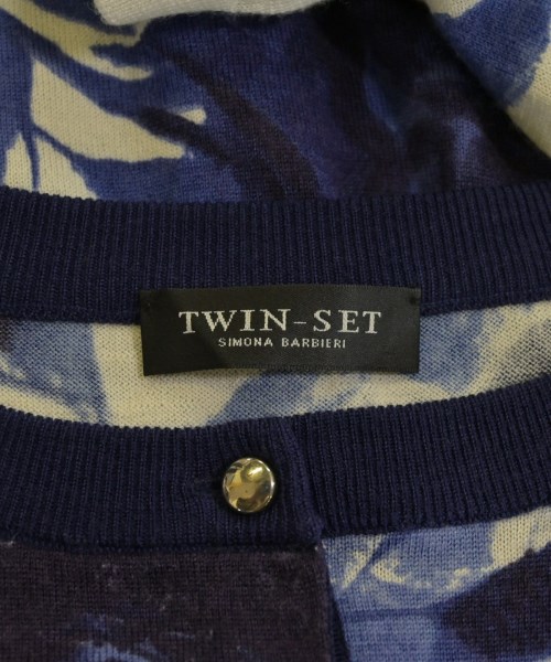 TWIN-SET（ツインセット）カーディガン 紺 サイズ:L レディース/2200605429048
