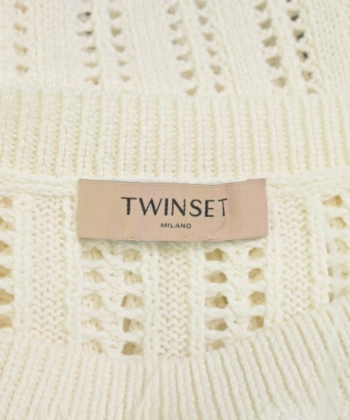 TWIN-SET（ツインセット）ニット・セーター 白 サイズ:F レディース/2200715488058