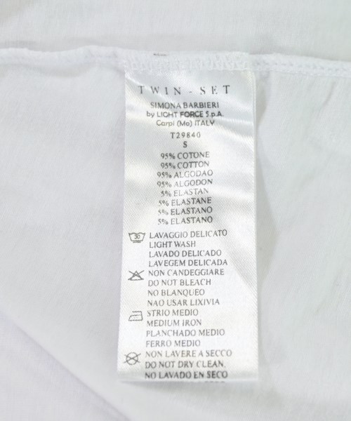 TWIN-SET（ツインセット）Tシャツ・カットソー 青 サイズ:S レディース/2200703499080