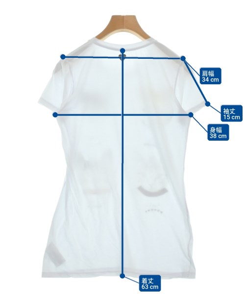 TWIN-SET（ツインセット）Tシャツ・カットソー 青 サイズ:S レディース/2200703499080