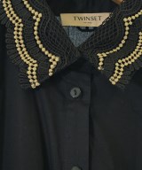 TWIN-SET（ツインセット）シャツワンピース 黒 サイズ:40(M位) レディース/2200665040023