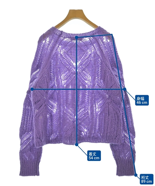 TWIN-SET（ツインセット）カーディガン 紫 サイズ:XS レディース/2200669083071