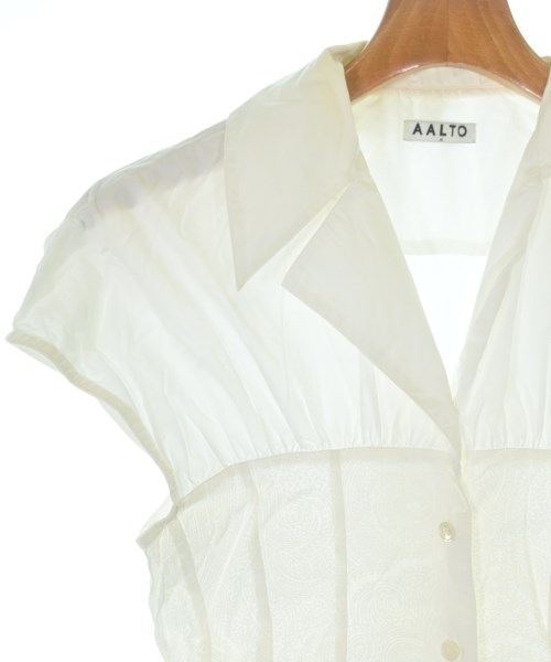 AALTO（アールト）ブラウス 白 サイズ:36(XS位) レディース/2200621215052