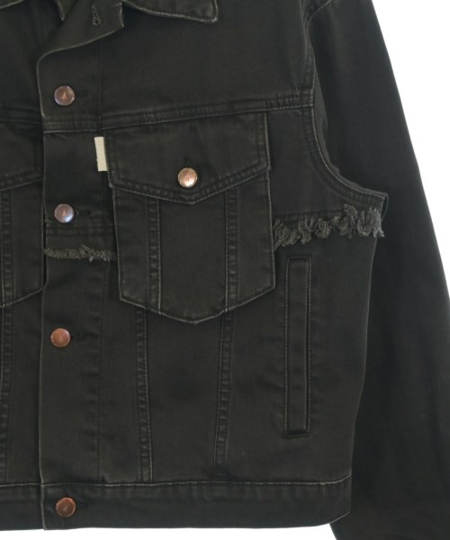 AALTO（アールト）デニムジャケット 黒 サイズ:32(XS位) レディース/2200676778014