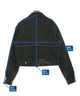 AALTO（アールト）デニムジャケット 黒 サイズ:32(XS位) レディース/2200676778014