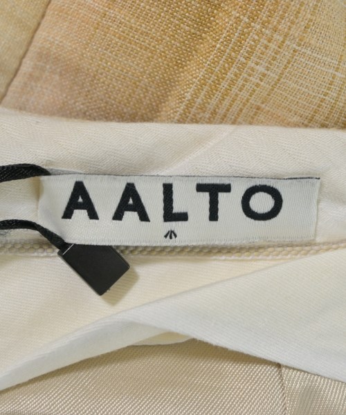 AALTO（アールト）ひざ丈スカート ベージュ サイズ:34(XXS位) レディース/2200695841317