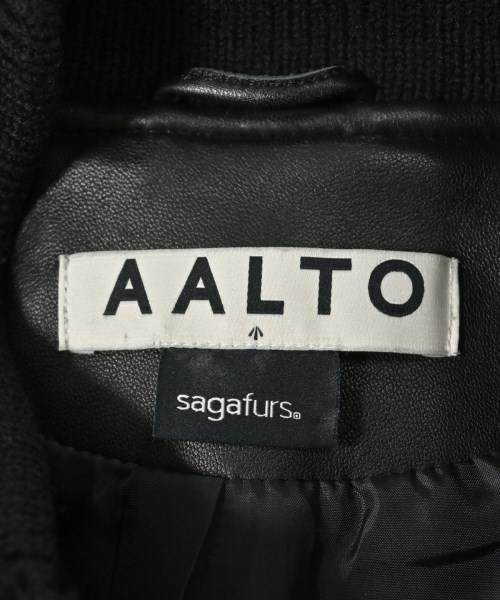 AALTO（アールト）ブルゾン 黒 サイズ:36(XS位) レディース/2200643476011