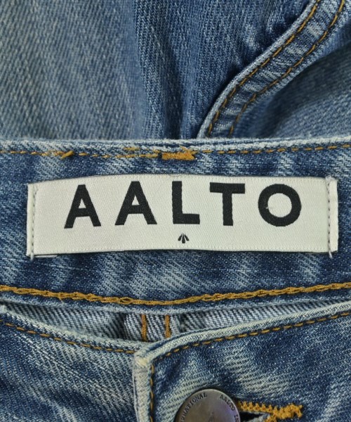AALTO（アールト）デニムパンツ 青 サイズ:34(XXS位) レディース/2200684444017
