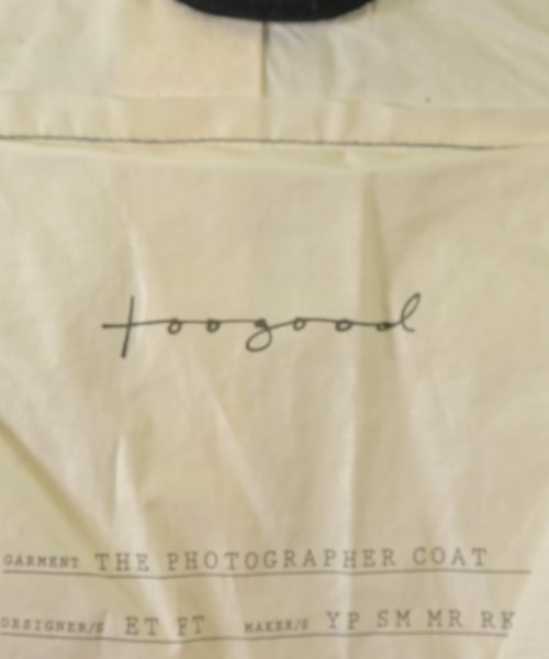 TOOGOOD（トゥーグッド）ステンカラーコート 黒 サイズ:5(M位) メンズ/2200636687042