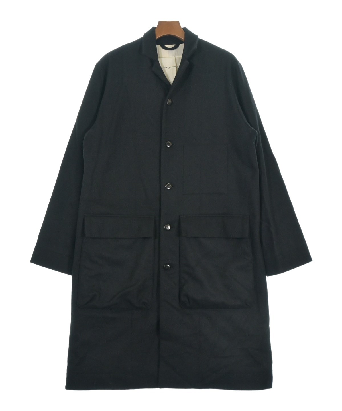 TOOGOOD（トゥーグッド）ステンカラーコート 黒 サイズ:5(M位) メンズ