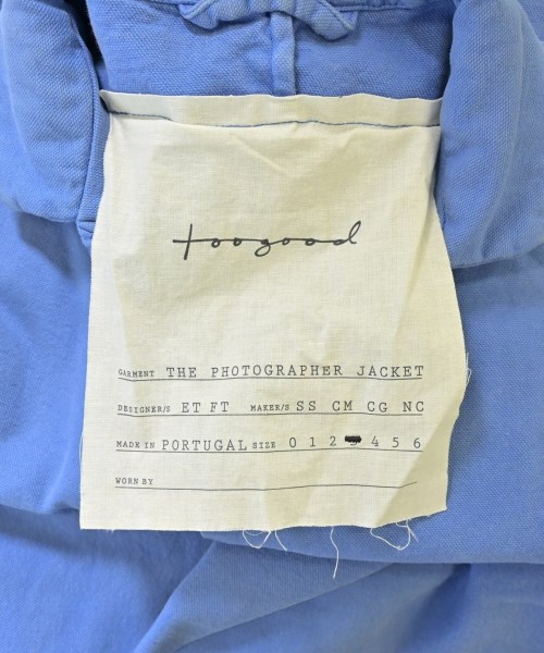 TOOGOOD（トゥーグッド）カジュアルジャケット 青 サイズ:3(L位) メンズ/2200701872014