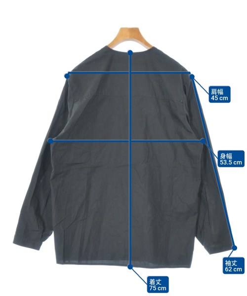 TOOGOOD（トゥーグッド）カジュアルシャツ 黒 サイズ:4(S位) メンズ/2200644819084