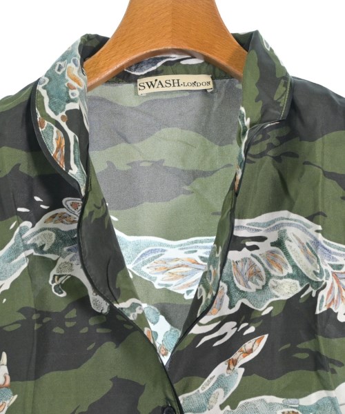 SWASH LONDON（スウォッシュ　ロンドン）ブラウス 緑 サイズ:S レディース/2200652713114