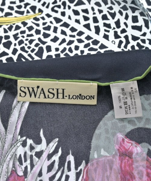 SWASH LONDON（スウォッシュ　ロンドン）バンダナ・スカーフ 紺 サイズ:- レディース/2200703575517