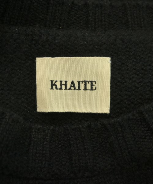 KHAITE（ケイト）ニット・セーター 黒 サイズ:XS レディース/2200636995048