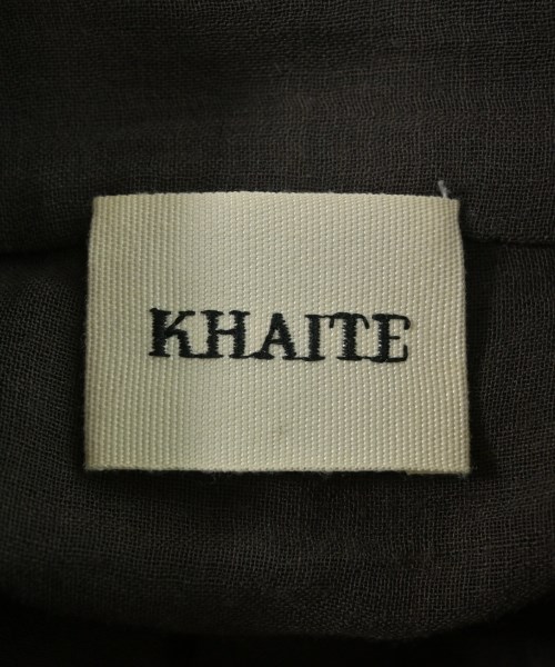 KHAITE（ケイト）カジュアルシャツ 茶 サイズ:12(M位) レディース/2200623034378