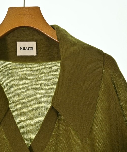 KHAITE（ケイト）ニット・セーター カーキ サイズ:S レディース/2200623034415