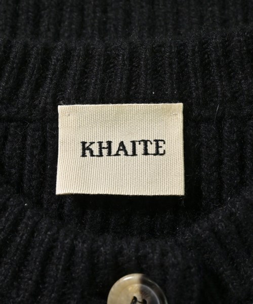 KHAITE（ケイト）カーディガン 黒 サイズ:M レディース/2200623034484