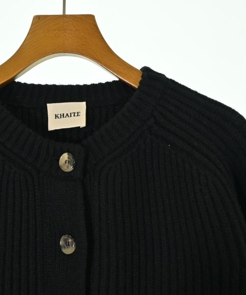 KHAITE（ケイト）カーディガン 黒 サイズ:M レディース/2200623034484