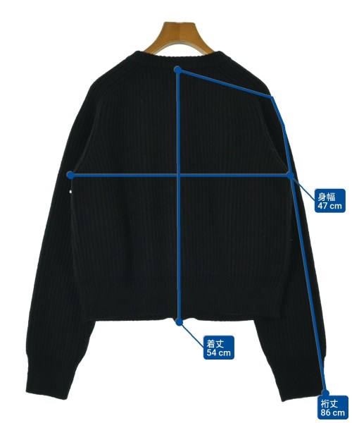 KHAITE（ケイト）カーディガン 黒 サイズ:M レディース/2200623034484