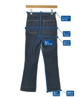 KHAITE（ケイト）デニムパンツ 紺 サイズ:24(S位) レディース/2200610531026