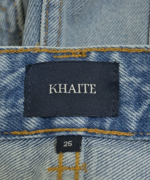 KHAITE（ケイト）デニムパンツ 青 サイズ:25(S位) レディース/2200701403010