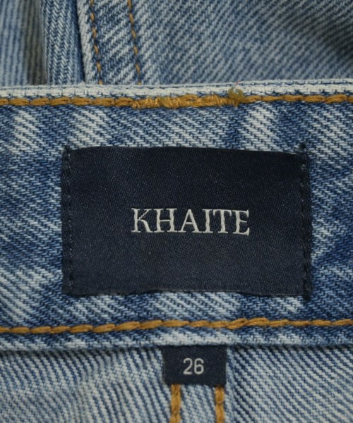KHAITE（ケイト）デニムパンツ 青 サイズ:25(S位) レディース/2200701403027