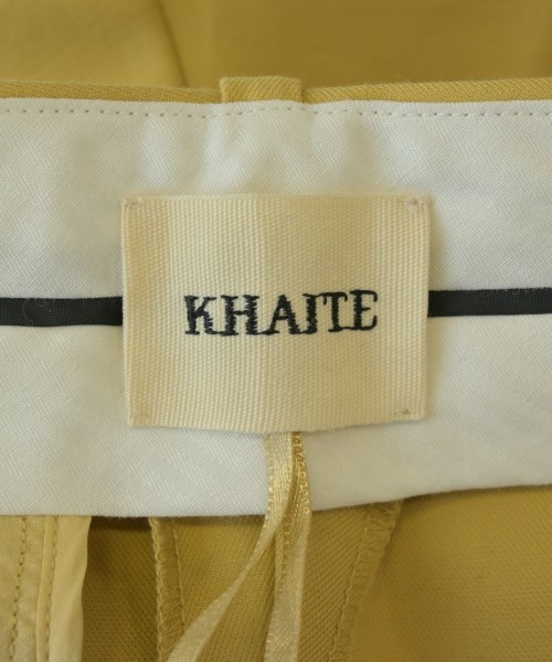 KHAITE（ケイト）スラックス 黄 サイズ:0(XS位) レディース/2200653627021