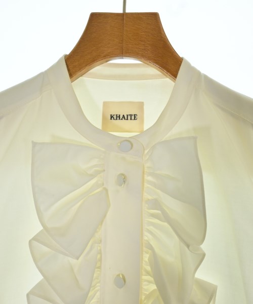 KHAITE（ケイト）ブラウス 白 サイズ:XS レディース/2200701498238