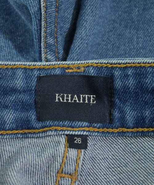 KHAITE（ケイト）デニムパンツ 青 サイズ:28(S位) レディース/2200704637122