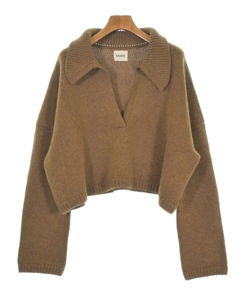 KHAITE(ケイト)ニット・セーター 茶 サイズ:XS/2200669447019