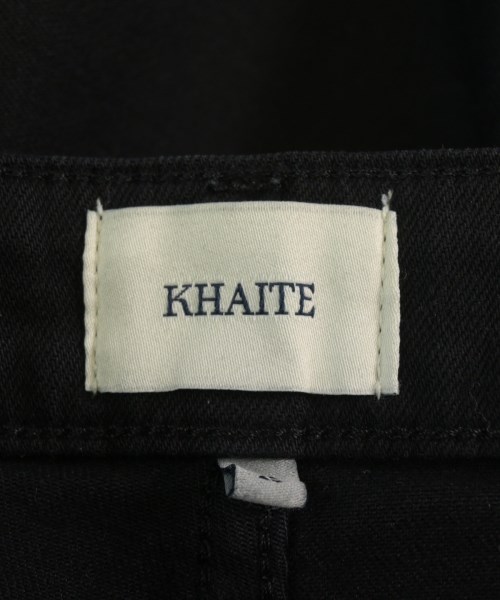 KHAITE（ケイト）デニムパンツ 黒 サイズ:25(S位) レディース/2200723388258