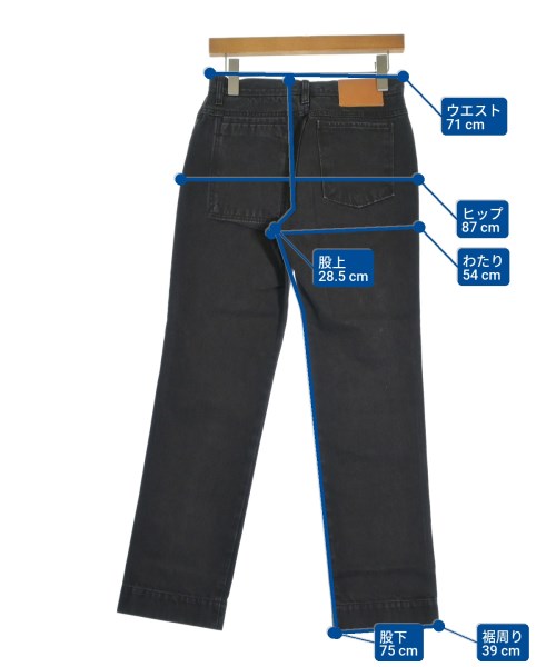 REJINA PYO（レジーナ　ピョウ）デニムパンツ 黒 サイズ:S レディース/2200644605427