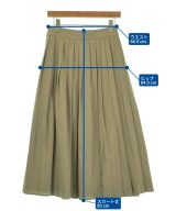 REJINA PYO（レジーナ　ピョウ）ロング・マキシ丈スカート カーキ サイズ:8(S位) レディース/2200629932159