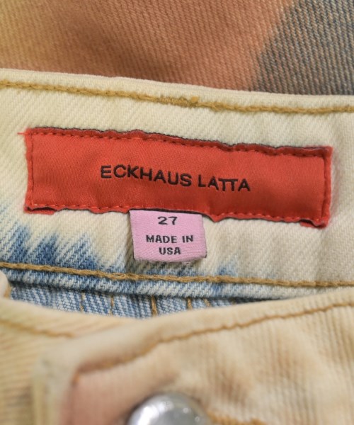 ECKHAUS LATTA（エクハウス　ラッタ）デニムパンツ ベージュ サイズ:27(M位) レディース/2200615445199