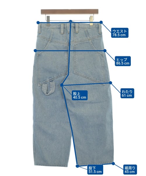 ECKHAUS LATTA（エクハウス　ラッタ）デニムパンツ 紺 サイズ:28(S位) メンズ/2200646234496