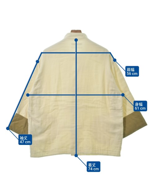 CristaSeya（クリスタセヤ）カジュアルシャツ 白 サイズ:L メンズ/2200632701094