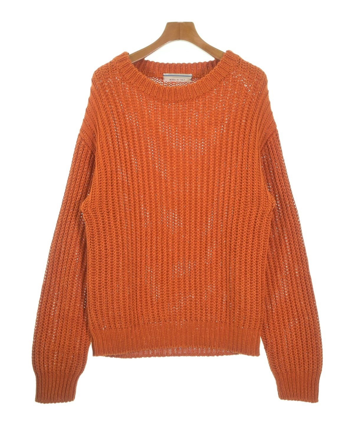 CristaSeya（クリスタセヤ）ニット・セーター オレンジ サイズ:S
