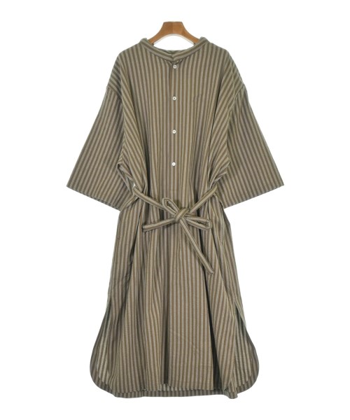 CristaSeya(クリスタセヤ)シャツワンピース 茶 サイズ:L/2200673931054
