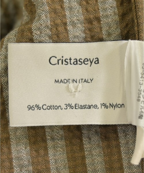 CristaSeya（クリスタセヤ）シャツワンピース 茶 サイズ:L レディース/2200673931054