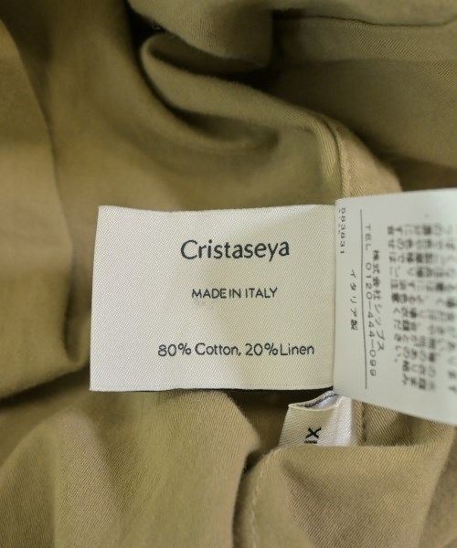 CristaSeya（クリスタセヤ）ステンカラーコート ベージュ サイズ:XL メンズ/2200666087010